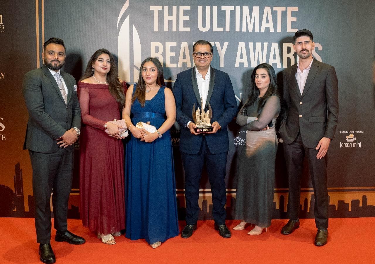 GPG team at The Ultimate Realty Awards